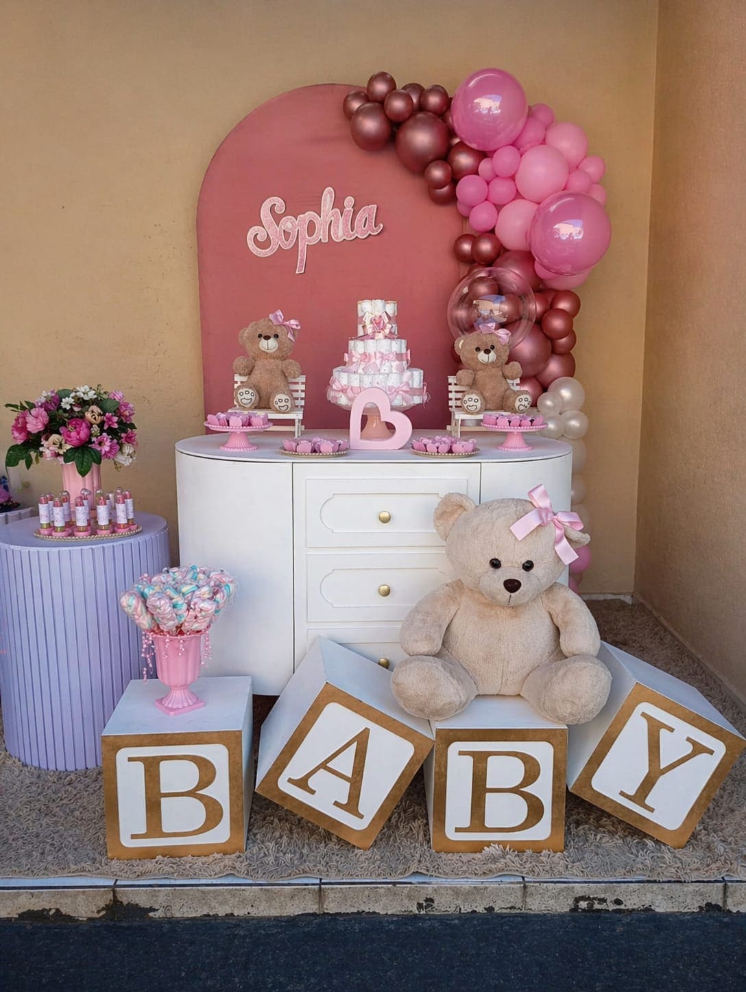 Decoração chá de bebê - Realiza Decor
